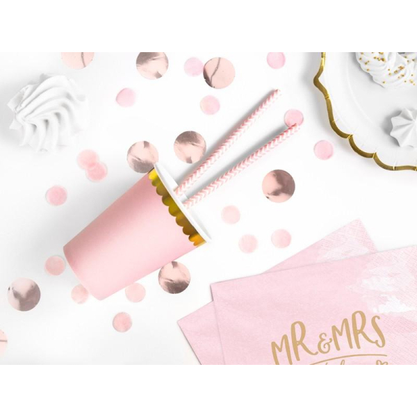 gobelets roses dores table gobelets roses dores table