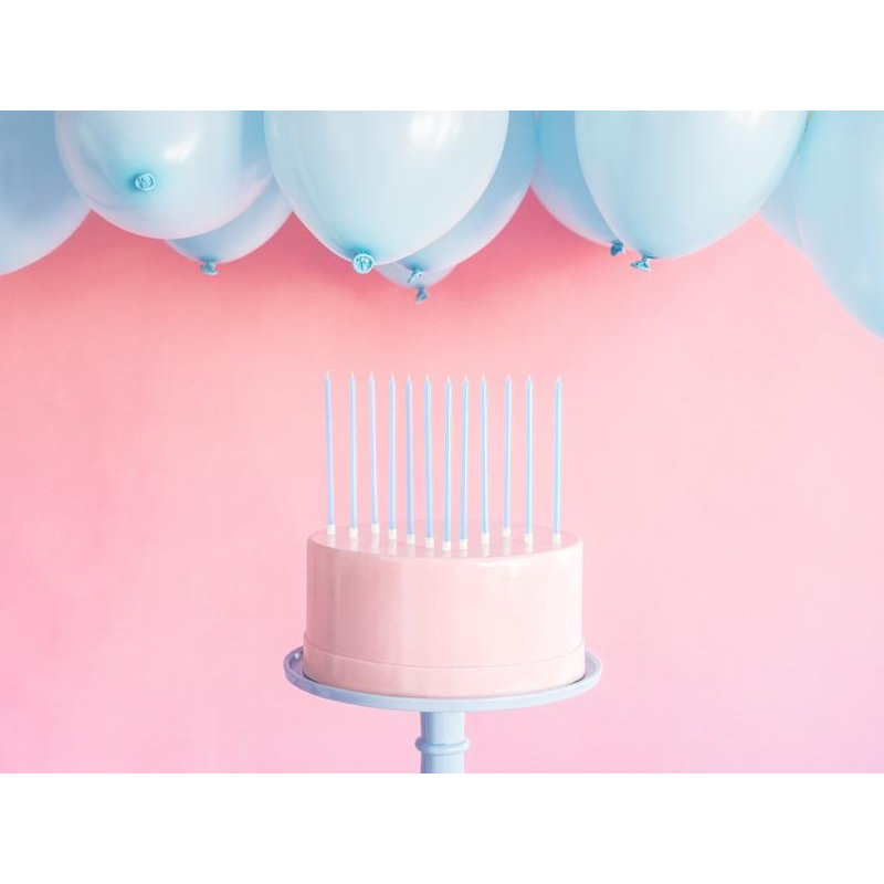 bougie anniversaire bleu