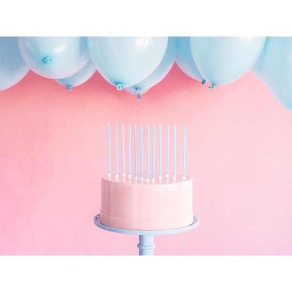 bougie anniversaire bleu