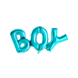 Ballon mylar bleu "boy"