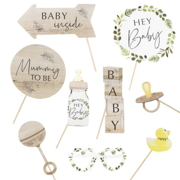 accessoires Photo Booth  baby shower pack