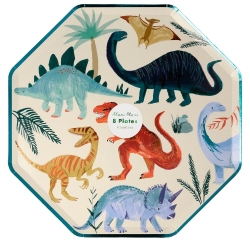 assiette dinosaure