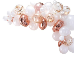 Kit arche de ballons Rose Gold