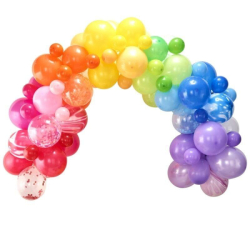 kit arche ballons arc en ciel