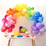 kit arche ballons arc en ciel ambiance kit arche ballons arc en ciel ambiance