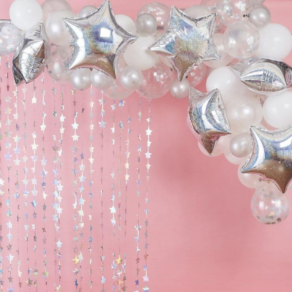 kit arche ballons holographiques anniversaire kit arche ballons holographiques anniversaire