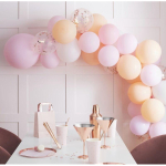 kit arche ballons peche rose pastel kit arche ballons peche rose pastel