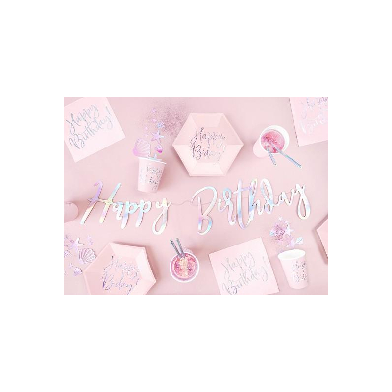 banderole anniversaire holographique effets pack