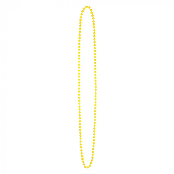 collier perle jaune