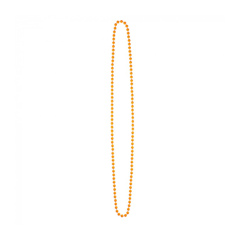 collier perle orange
