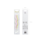 bougie anniversaire torsade pastel pack bougie anniversaire torsade pastel pack