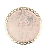 assiettes rondes fleuries Jardin Anglais creme assiettes rondes fleuries Jardin Anglais creme