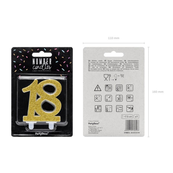 bougie anniversaire 18 ans pack bougie anniversaire 18 ans pack
