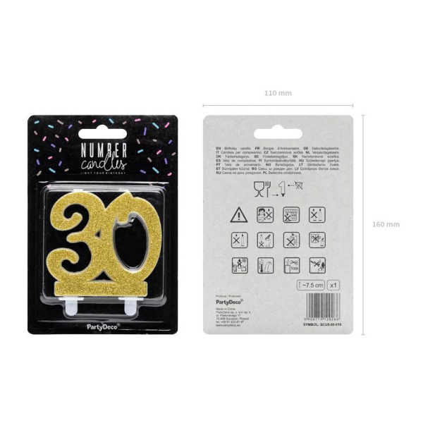 bougie anniversaire 30 ans pack bougie anniversaire 30 ans pack