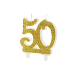 bougie anniversaire 50