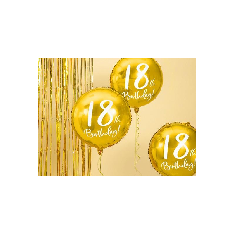ballon anniversaire 18 ans adulte