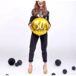 ballon anniversaire dore 30 ans ballon anniversaire dore 30 ans