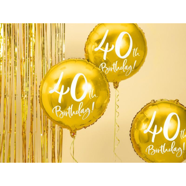 ballon anniversaire dore 40 ans ambiance ballon anniversaire dore 40 ans ambiance