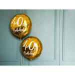 ballon anniversaire dore 40 ans adultes ballon anniversaire dore 40 ans adultes