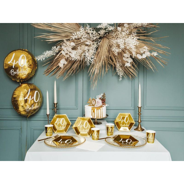 ballon anniversaire dore 40 ans table ballon anniversaire dore 40 ans table
