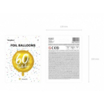 ballon anniversaire dore 60 ans pack ballon anniversaire dore 60 ans pack