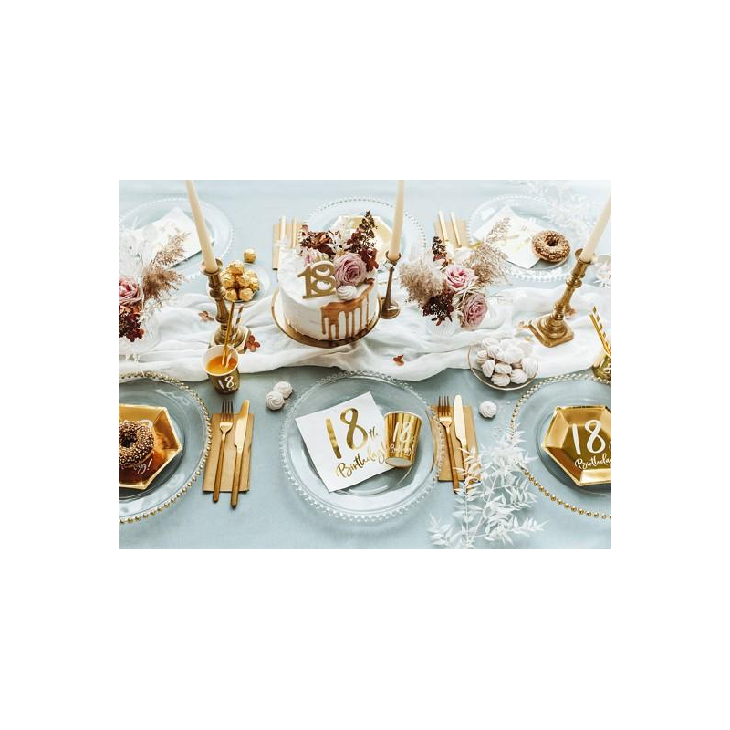 gobelets dore 18 ans carton