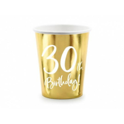 gobelets dore anniversaire