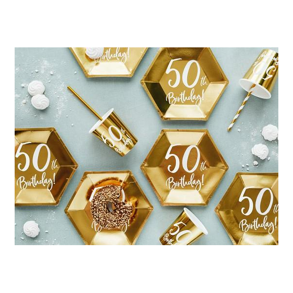 gobelets 50 ans carton