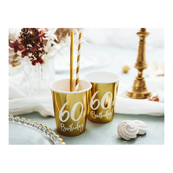 gobelets anniversaire dore table gobelets anniversaire dore table