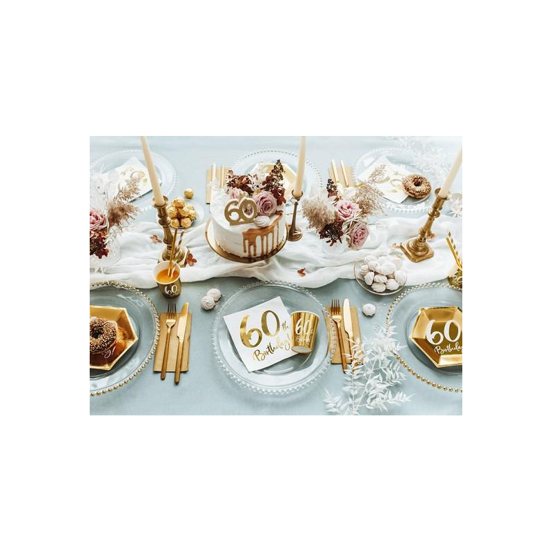 gobelets anniversaire dore anniversaire