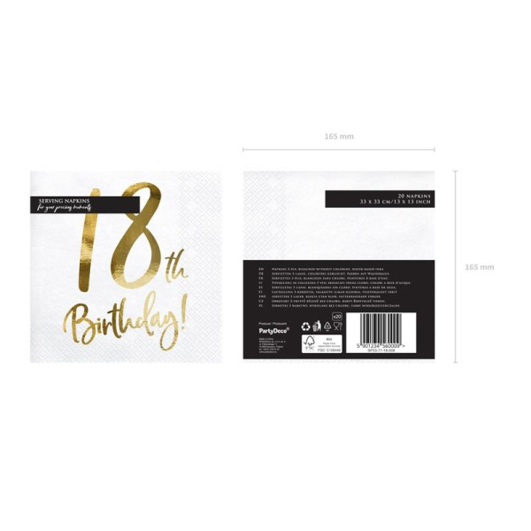 serviettes papier blanc pack