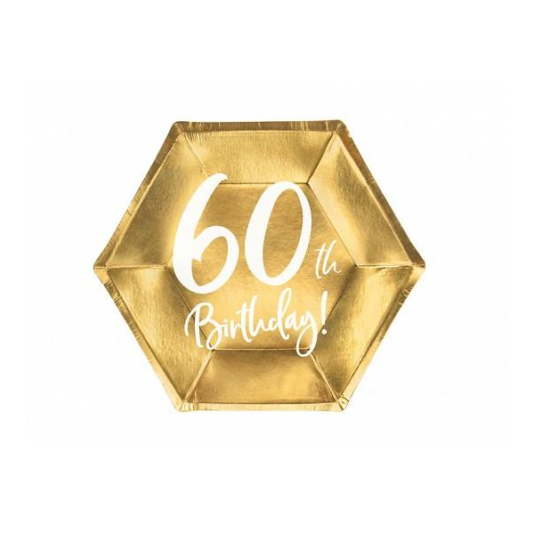 assiettes 60 ans