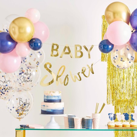 serviettes baby shower body fete