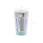 gobelets bleu coquillage pack gobelets bleu coquillage pack