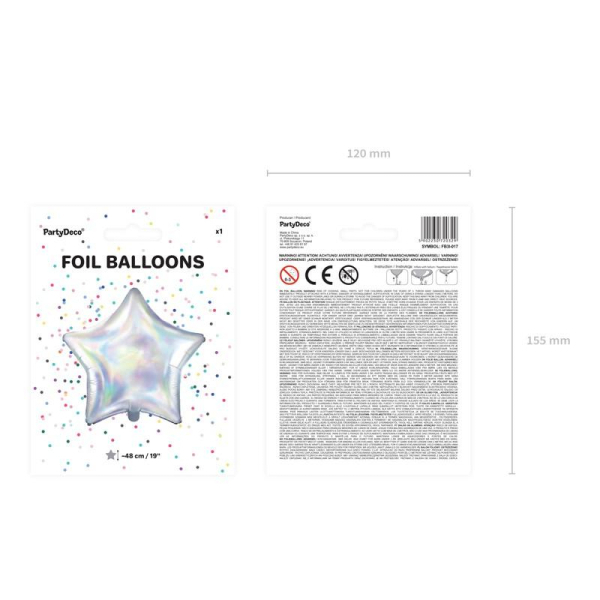 ballon etoile aluminium holographique pack ballon etoile aluminium holographique pack