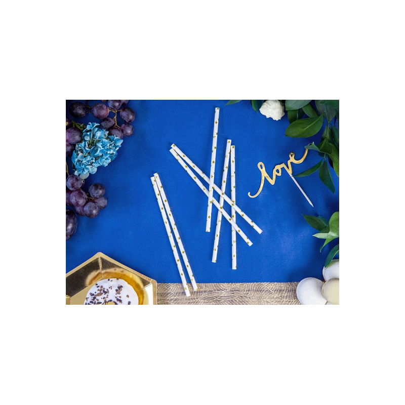 pailles etoiles dores effet