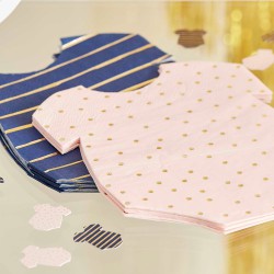 serviettes baby shower body