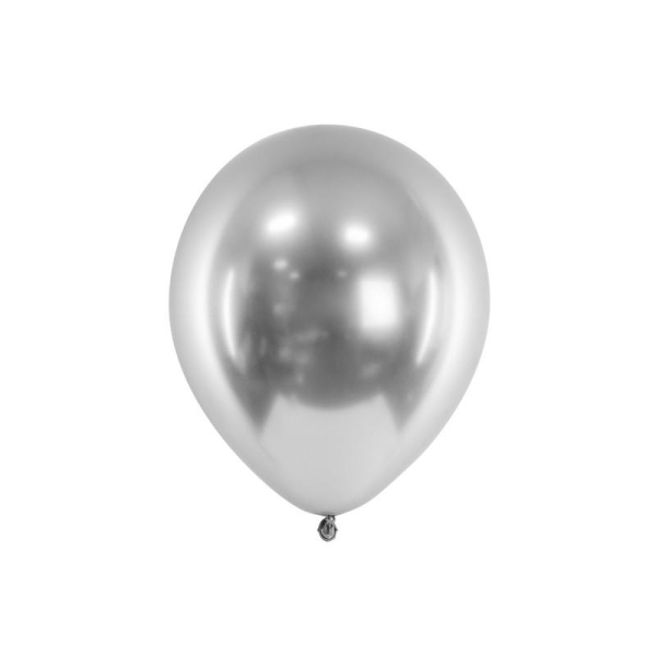 ballon argent brillant