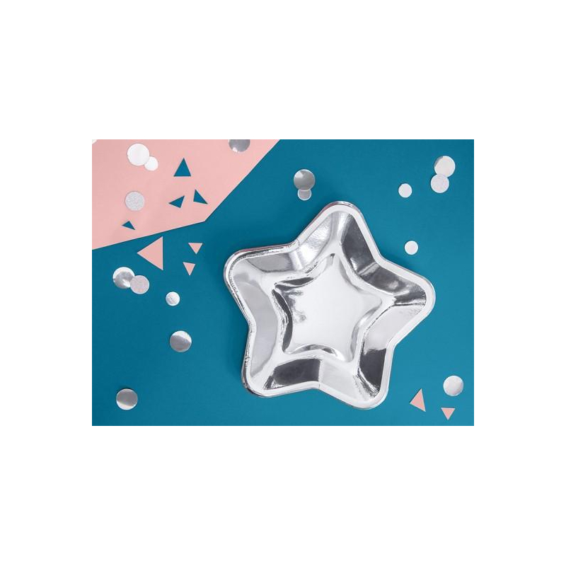 assiettes argents decoration