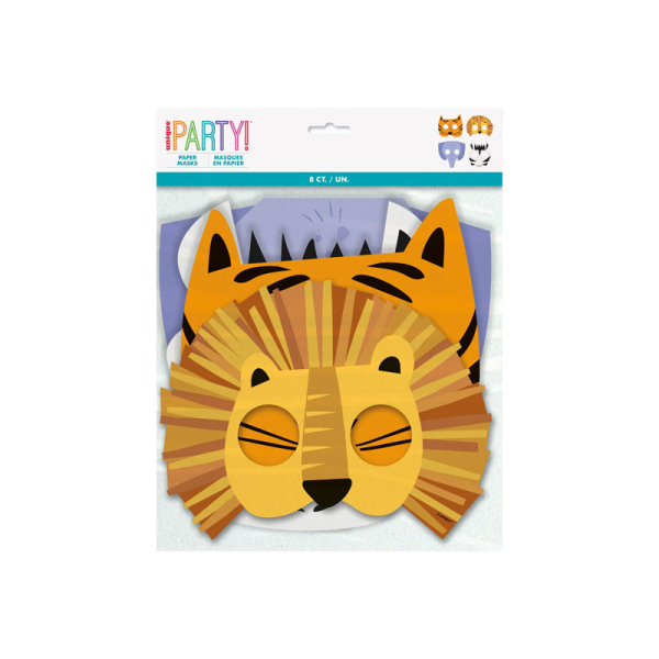 masque papier animaux pack