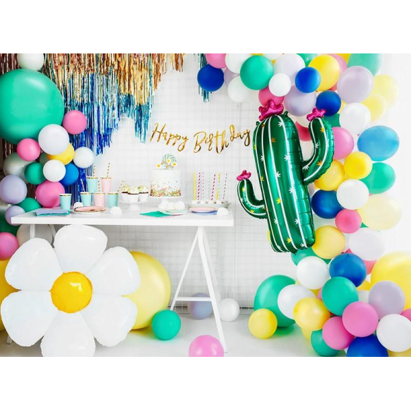 Ballon en Mylar marguerite pour une ambiance heureuse