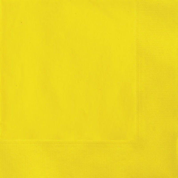 serviettes jaunes serviettes jaunes