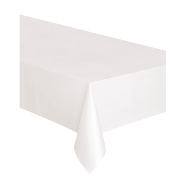 nappe rectangulaire blanche