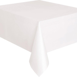 nappe rectangulaire blanche