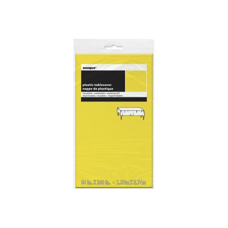nappe rectangulaire jaune pack