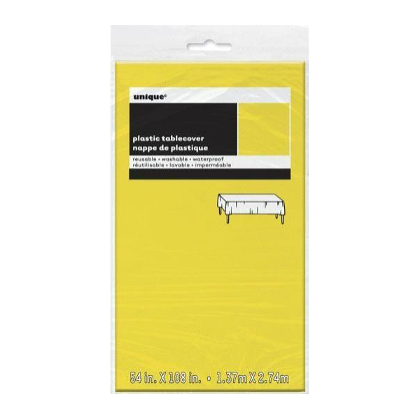 nappe rectangulaire jaune pack nappe rectangulaire jaune pack