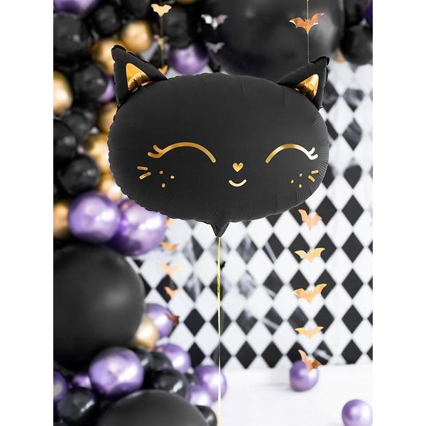 ballon aluminium noir chat effets ballon aluminium noir chat effets