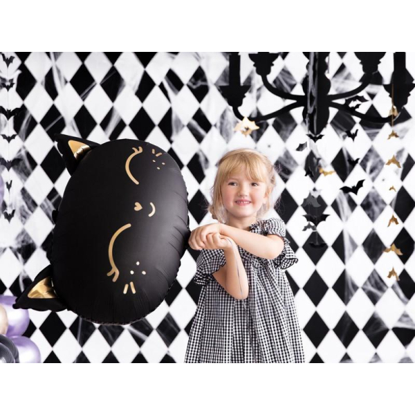 ballon aluminium noir chat anniversaire ballon aluminium noir chat anniversaire