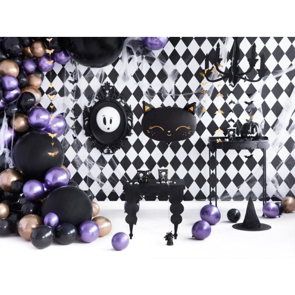 ballon aluminium noir chat helium ballon aluminium noir chat helium