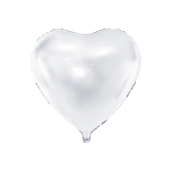 ballon aluminium coeur blanc